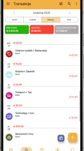 Wydatki i zarobki — My Budget screenshot