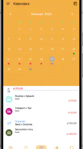 Wydatki i zarobki — My Budget screenshot