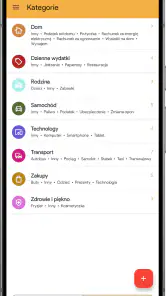Wydatki i zarobki — My Budget screenshot