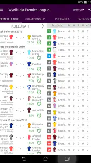 Wyniki dla Premier League 2025 screenshot 5