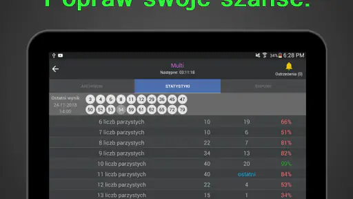 Wyniki Lotto – Statystyki screenshot 6