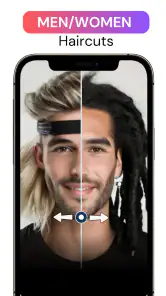 Wypróbuj Fryzurę AI na Zdjęciu screenshot