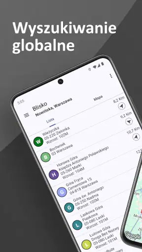Wyszukiwarka gór i szczytów screenshot 1