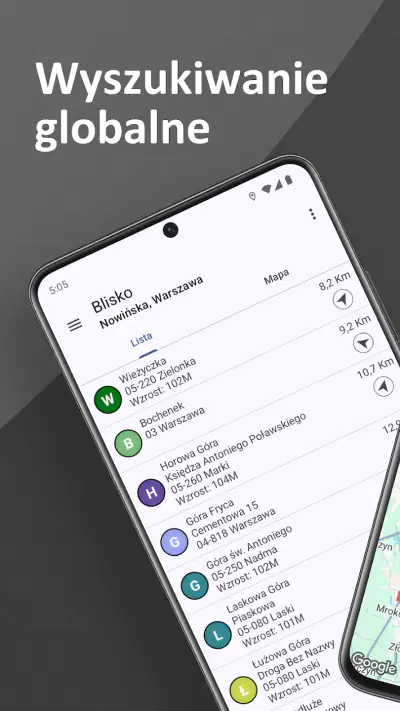 Wyszukiwarka gór i szczytów screenshot 1