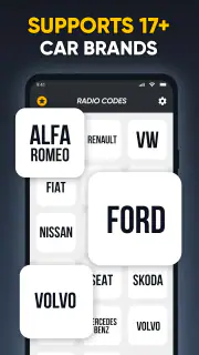 Wyszukiwarka Kodów Radiowych screenshot 2