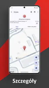Wyszukiwarka utraconych miejsc screenshot