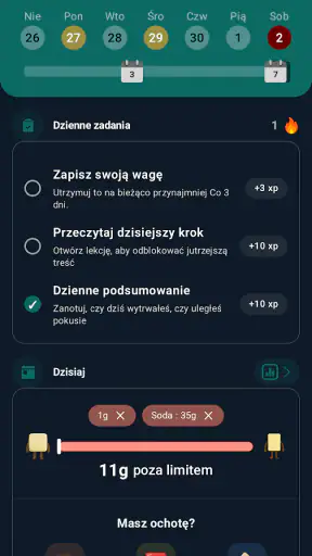 Wyzwanie bez cukru screenshot 1