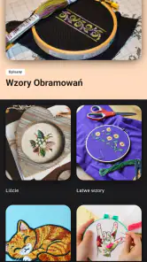 Wzory haftów i ściegów screenshot