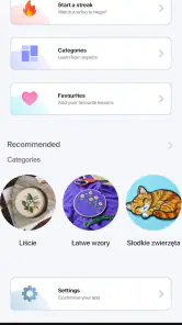 Wzory haftów i ściegów screenshot