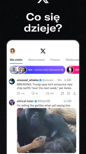 X screenshot 1
