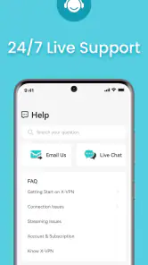 X-VPN: Fast VPN & Secure Proxy screenshot