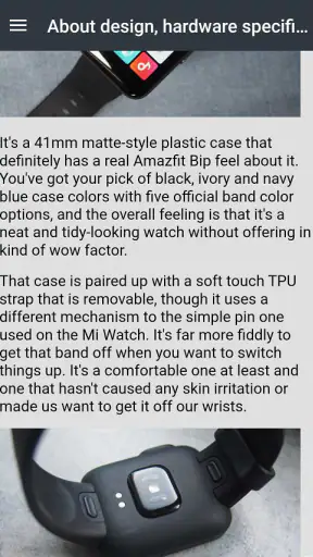 Xiaomi Mi Watch Lite Guide screenshot 1