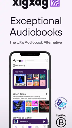 xigxag: Audiobooks, But Better screenshot 1