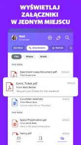 Yahoo Mail - Utrzymać porządek screenshot