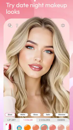 YouCam Makeup: Face Editor screenshot 1