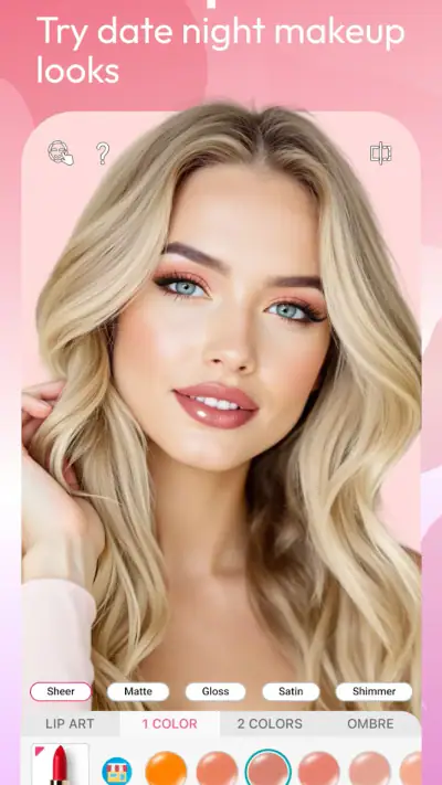 YouCam Makeup: Face Editor screenshot 1
