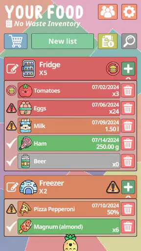 Your Food - Zero Marnotrawstwa screenshot 1