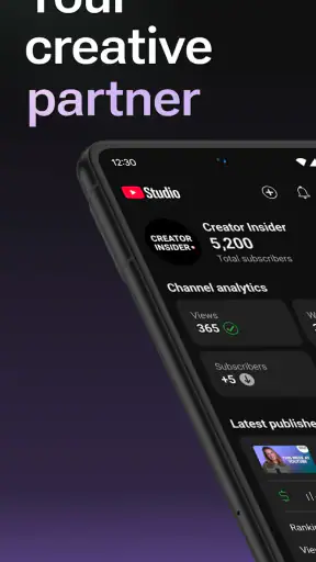 YouTube Studio screenshot 1