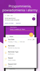 Zadania: listy zadań to-do screenshot