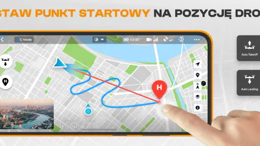 Zdalne sterowanie dronem screenshot