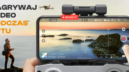 Zdalne sterowanie dronem screenshot