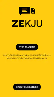 ZeKju Tracking Companion screenshot 1