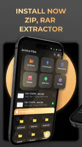 Zip, ekstraktor Rar screenshot