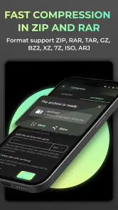 Zip, ekstraktor Rar screenshot