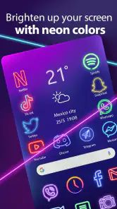 Zmiana Ikon Aplikacji Neon screenshot