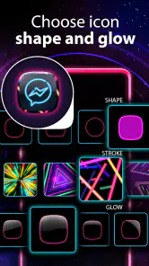 Zmiana Ikon Aplikacji Neon screenshot