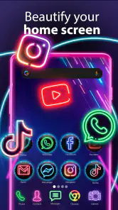 Zmiana Ikon Aplikacji Neon screenshot
