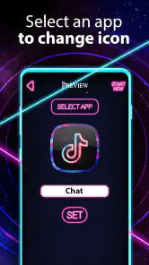 Zmiana Ikon Aplikacji Neon screenshot