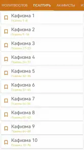 Церковные службы и молитвослов screenshot