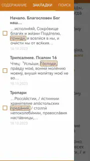 Церковные службы и молитвослов screenshot 7